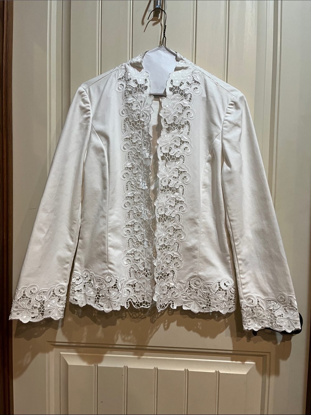 Peck & Peck Collection Open Front Jacket size 4 women’s